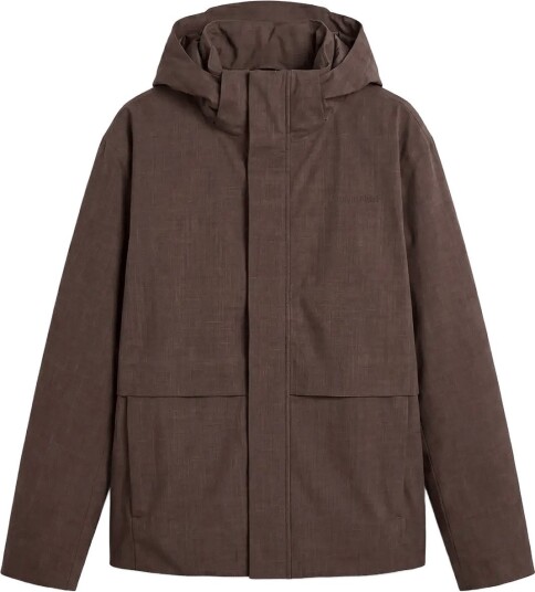 Calvin Klein Ls Heathered Nylon Int Chnnl Dow Grey XL