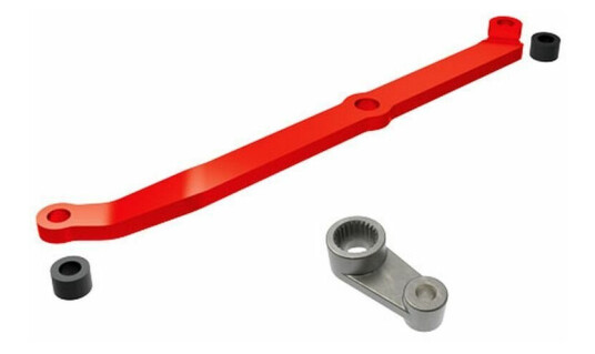 Traxxas TRX-9748-RED Steering Link Aluminium Red TRX-4M