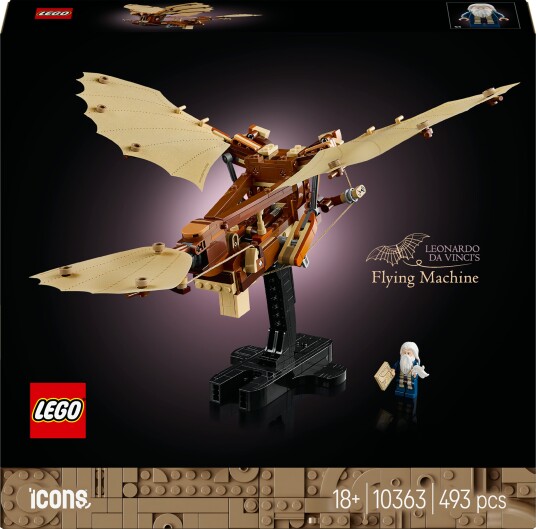 LEGO Icons 10363 Leonardo da Vincis flymaskin LEGO Icons 10363 Leonardo da Vincis flymaskin
