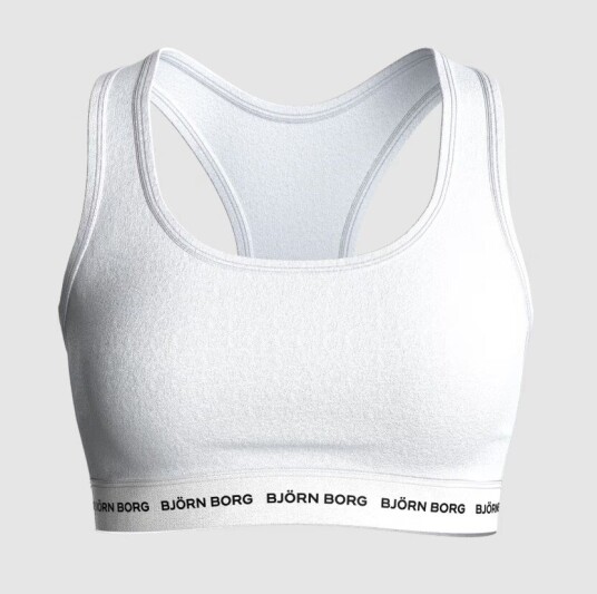 Björn Borg Logo Soft Top White S