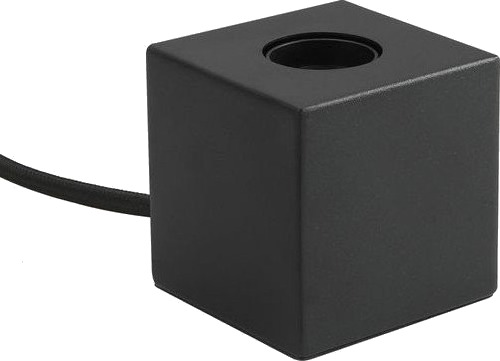 Cube E27 bordlampe Satin sort maks. 60W uten lyskilde Cube E27 bordlampe Satin sort maks. 60W uten lyskilde