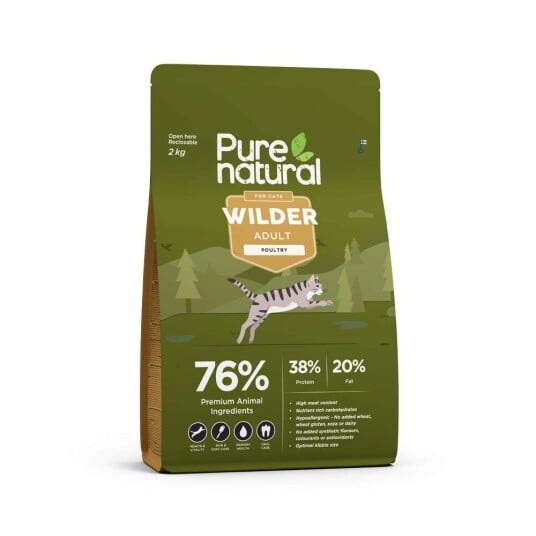 Purenatural Wilder Cat Adult Poultry 2 kg 