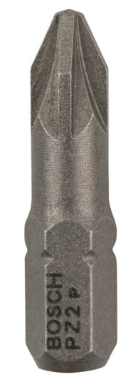 Bosch Skrutrekkerbits, ekstra hard PZ 2, 25 mm