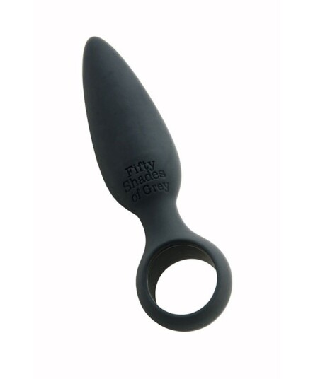 Fifty Shades of Grey Silikon-buttplugg         - Svart