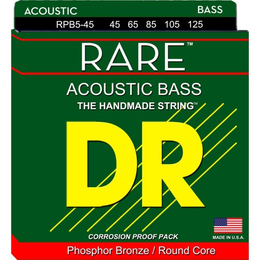 Dr Strings Rpb545 Rare (045-125) Medium 5 String Dr Strings Rpb545 Rare (045-125) Medium 5 String