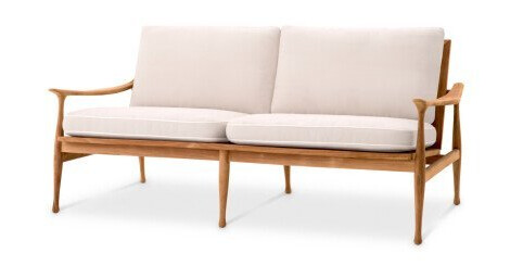 Manzo sofa natural teak