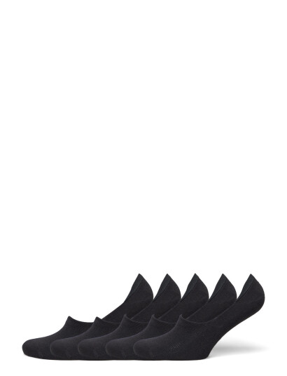 Boozt Merchandise 5-Pack Socklet - Black - 43 Boozt Merchandise 5-Pack Socklet - Black - 43