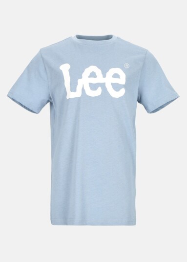 Lee Kids Wobbly Graphic T Shirt Faded Denim 14 15 T Shirts