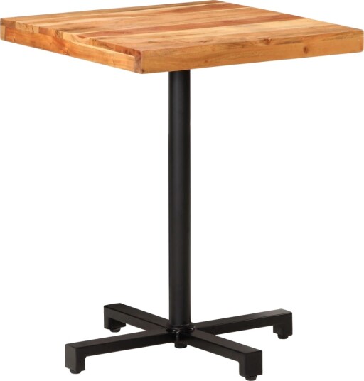 Bistrobord firkantet 60x60x75 cm heltre akasie