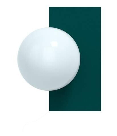 Swedish Ninja - Candy Little Rectangle S Vegglampe Peacock Green Swedish Ninja