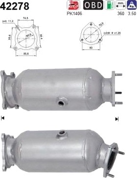 Katalysator AS 42278