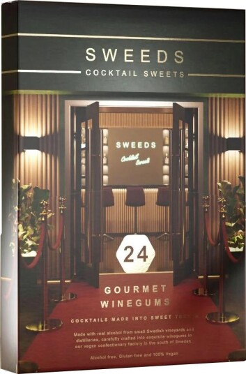 Sweeds Cocktail-godteri julekalender bartender