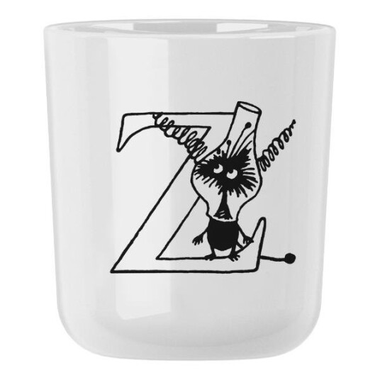 RigTig Moomin ABC krus Z 20 cl hvit RigTig Moomin ABC krus Z 20 cl hvit
