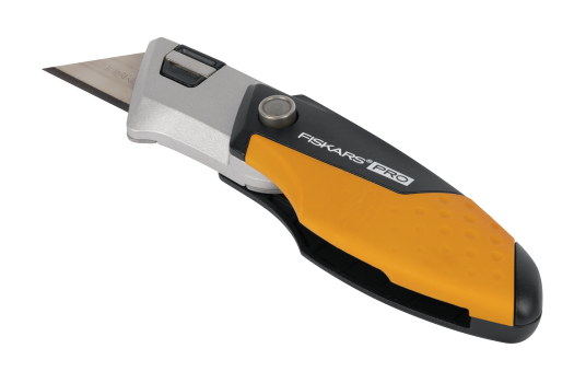 Fiskars CarbonMax Sammenleggbar Universalkniv - Slitesterk og Kompakt Håndverktøy