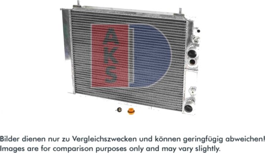 AKS DASIS 300540AL Radiator motorkjøling