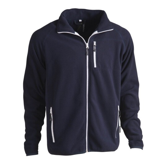 Matterhorn Men Davis Fleece Jakke med hel glidelås, marineblå, 1 stk ,SBG-340M-60-N XXL