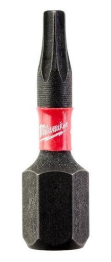 Milwaukee SHOCKWAVE TX10 Skrubits 25 mm 2-pakning for Heavy Duty