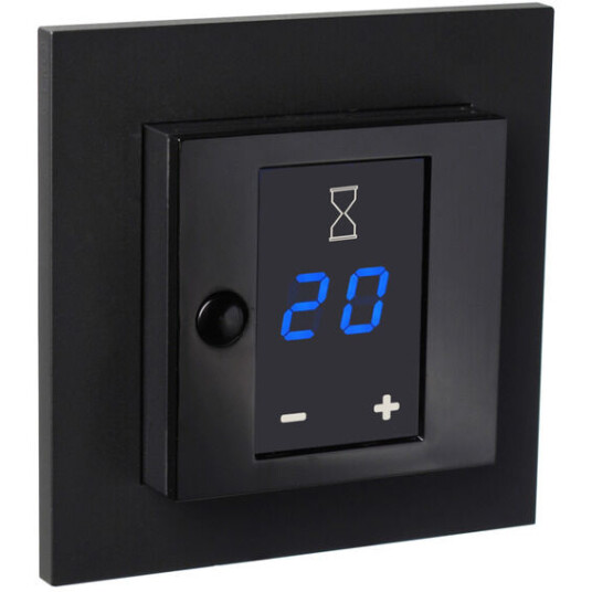 Elko Plus display tidsbryter 16A Sort - 1410267