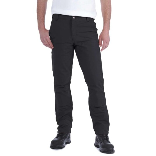 Carhartt Men's Stretch Duck Double Front W32/L30, Black Carhartt Men's Stretch Duck Double Front W32/L30, Black