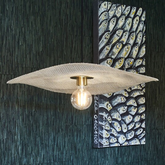 MARKET SET Rivage S hengelampe 1 lags Ø 58 cm   Stue Beige