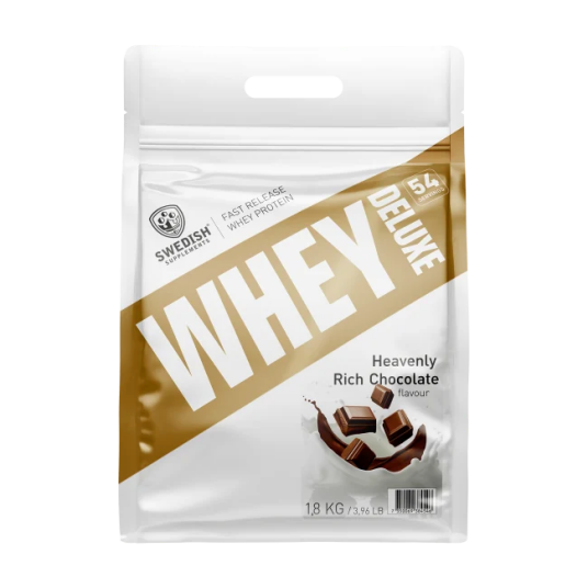 Swedish Whey Deluxe 1.8kg Heavenly Rich Chocolate