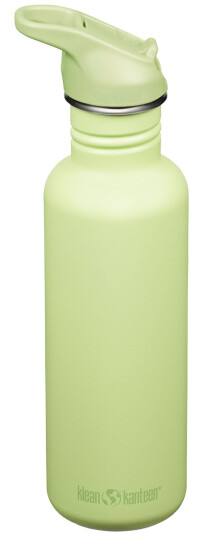Klean Kanteen Classic Flip Seal Sport drikkeflaske 800 ml, shadow lime