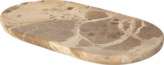 Au Maison Cutting Board Oval - Beige - 23X12CM