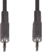 E+P B 26 3.5Mm Hankjønn 3.5Mm Hankjønn 1,5 M Sort