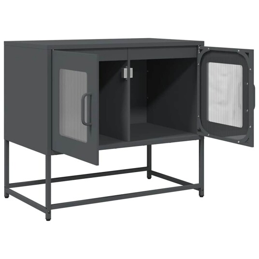  TV-skap Antrasitt 68x39x60,5 cm Kaldvalset stål 8721158371683