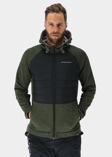 Training Hybrid Jacket Olive Melange/Black M Jakker Training Hybrid Jacket Olive Melange/Black M Jakker