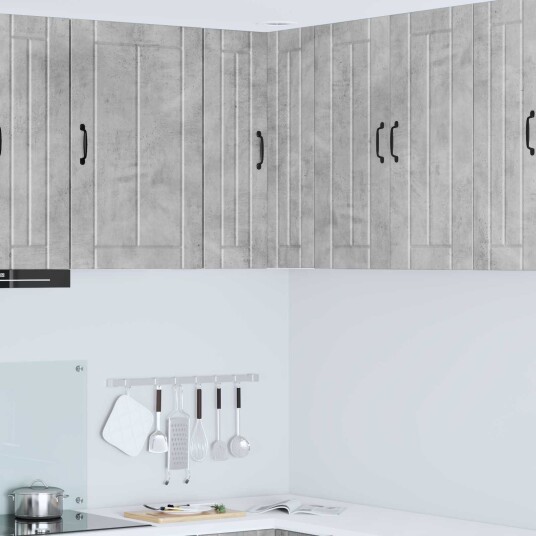  Kjøkkenskap Betonggrå 57 x 57 x 80 cm Konstruert tre