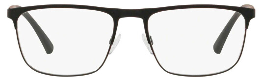 Giorgio Armani Emporio Armani briller ea1079 3094 Svart, Medium Halv ramme i Plast Rektangulære