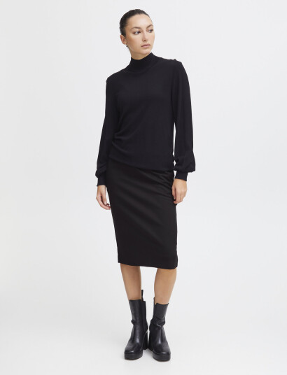 ICHI Ihkate Sus Office Sk - Black - S