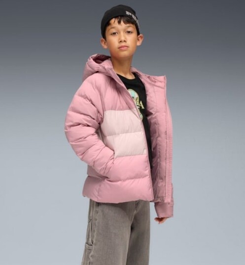 Puma Puffjakke Poised Pink 140 Puma Puffjakke Poised Pink 140
