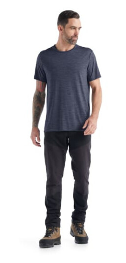 Icebreaker  Sphere Ii Ss Tee Midnight Navy Heather M