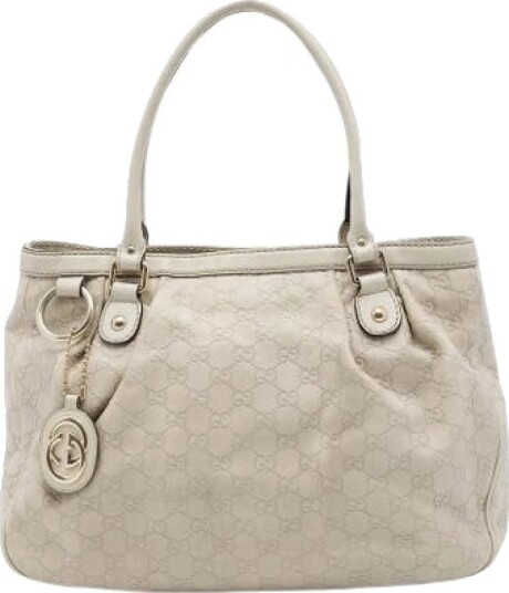 Gucci Vintage Dame Pre owned Beige ONE SIZE,