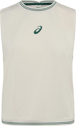 Asics Game Sleeveless Top Cream M