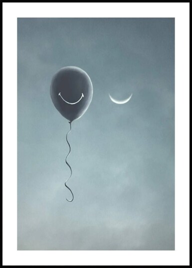Smiling Balloon Plakat Plakat / 100x150cm