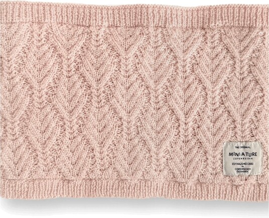 MINI A TURE Matgoi Fleece Lined Neckwarmer. Rws ADOBE ROSE L