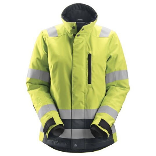 Snickers Workwear 1137 AllroundWork Vinterjakke varsel , gul S
