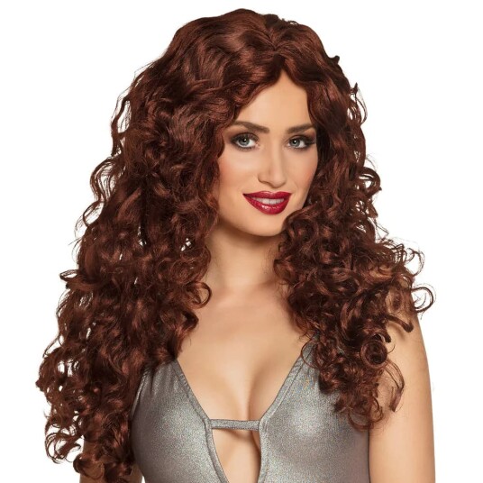 Boland 86046, Smart Kjoleparykk, Voksen, Dame, Polyester, Brun, 250 G