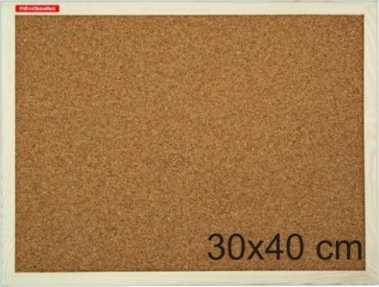 Memoboards Kork Opslagstavle 40X30 Cm Amex Mtc040030