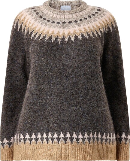 Zhenzi Genser Zh Myrna1719Pullover Brun