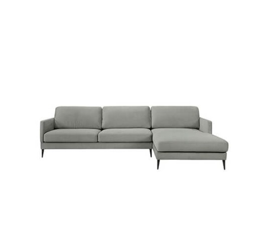 Andorra loungesofa høyre fares grey