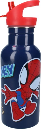 Spidey And His Amazing Friends Rustfritt Stål Vannflaske 500ml Take A Sip Spidey And His Amazing Friends Rustfritt Stål Vannflaske 500ml Take A Sip