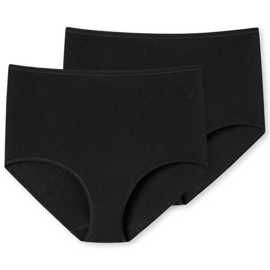 Schiesser 2-Pack maxi truse svart Størrelse: 40 Kvinner Schiesser 2-Pack maxi truse svart Størrelse: 40 Kvinner