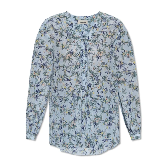 Zadig & Voltaire Dame Bluser & Skjorter Blå M,