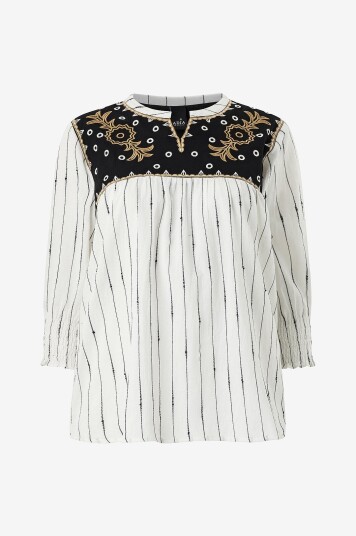 ADIA Bluse adGabbi Hvit ADIA Bluse adGabbi Hvit