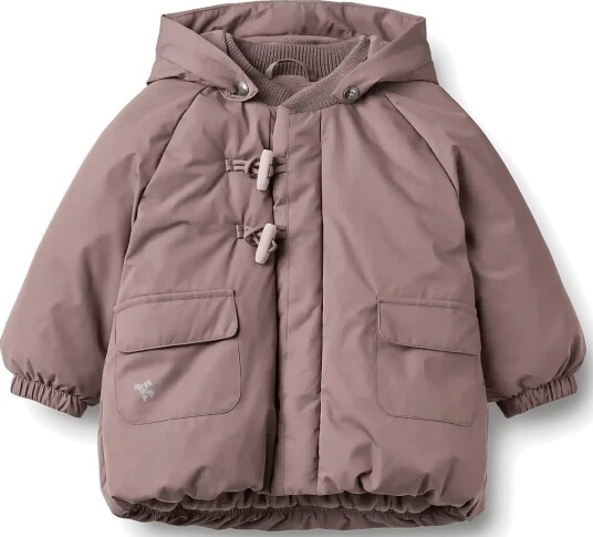 Wheat Puffer Jacket Billo PLUM 9 12M