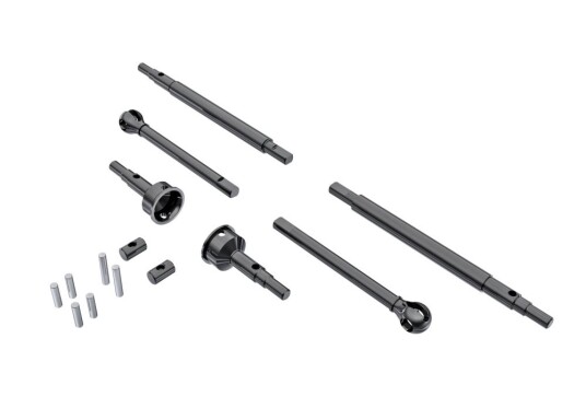 Traxxas 9756 Axle Shafts Front & Rear and Stub Axles Front TRX-4